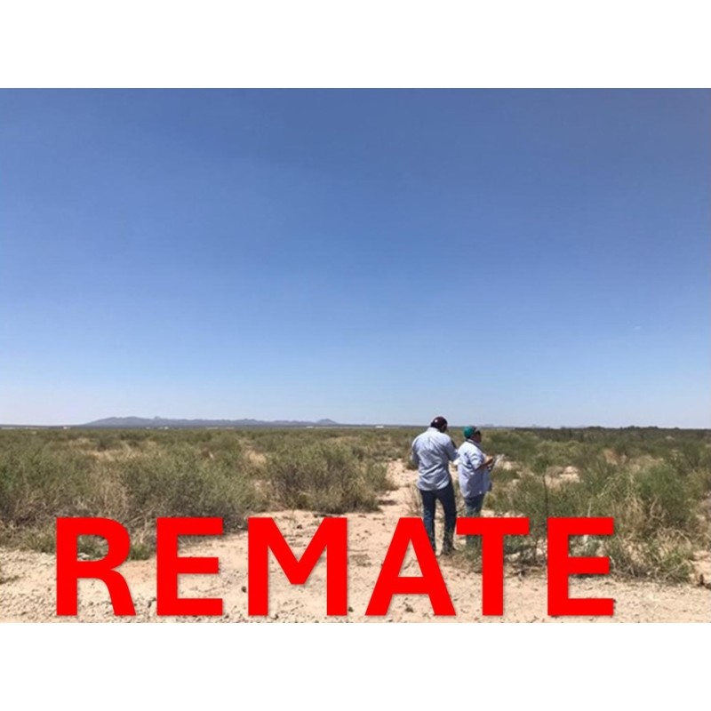 REMATE DE FRACCIÓN DEL TERRENO TERRENO RÙSTICO 28, EJIDO EL COMANCHE LOCALIDAD HERCULES,SIERRA MOJADA, COAHUILA